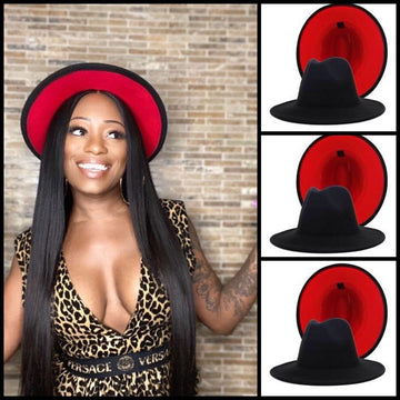 Patchwork Fedora Cap