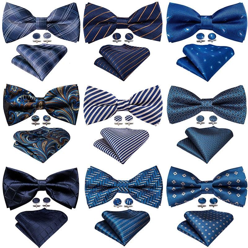 Pre-Bow Bowtie Silk Jacquard Tie